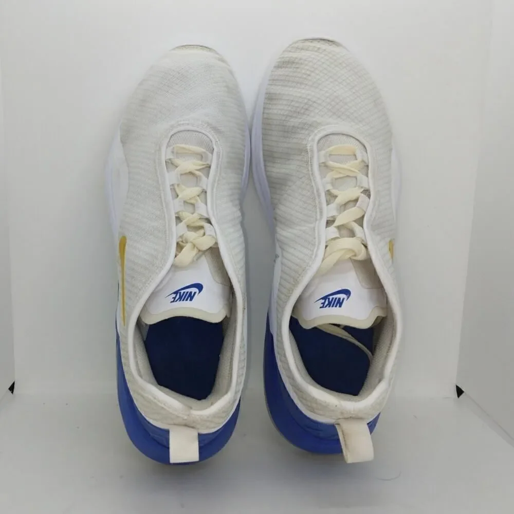 Nike Air Max Motion 2 Mens Pre-owned White, Gray & Blue Sneakers - sz. 12